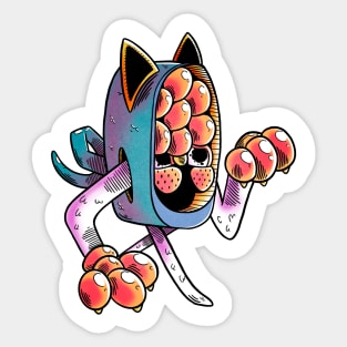 Sushi Weirdo: Ninja Nyanja Neko Sticker